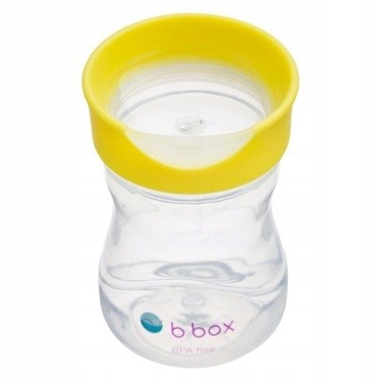 B.BOX Kubek treningowy 240 ml, cytrynowy